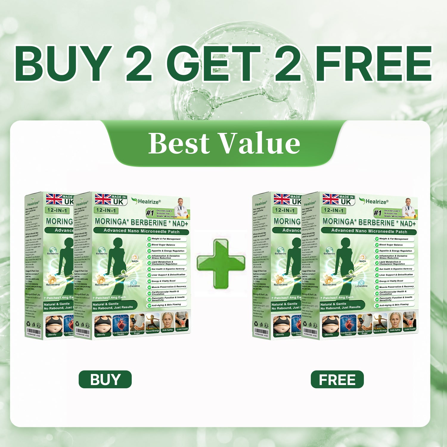 💰   Buy 2 Get 2 Free -Lose up to 32lbs