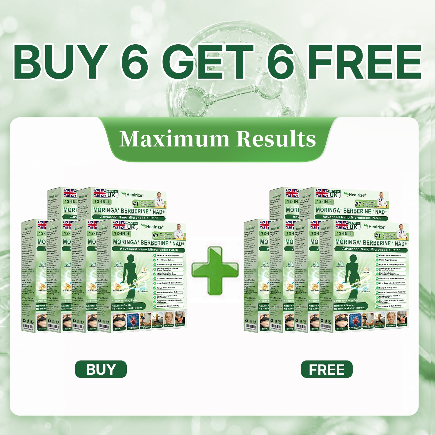 👑  Buy 6 Get 6 Free -Lose up to 10 stone